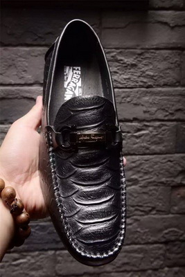 Salvatore Ferragamo Business Casual Men Shoes--001